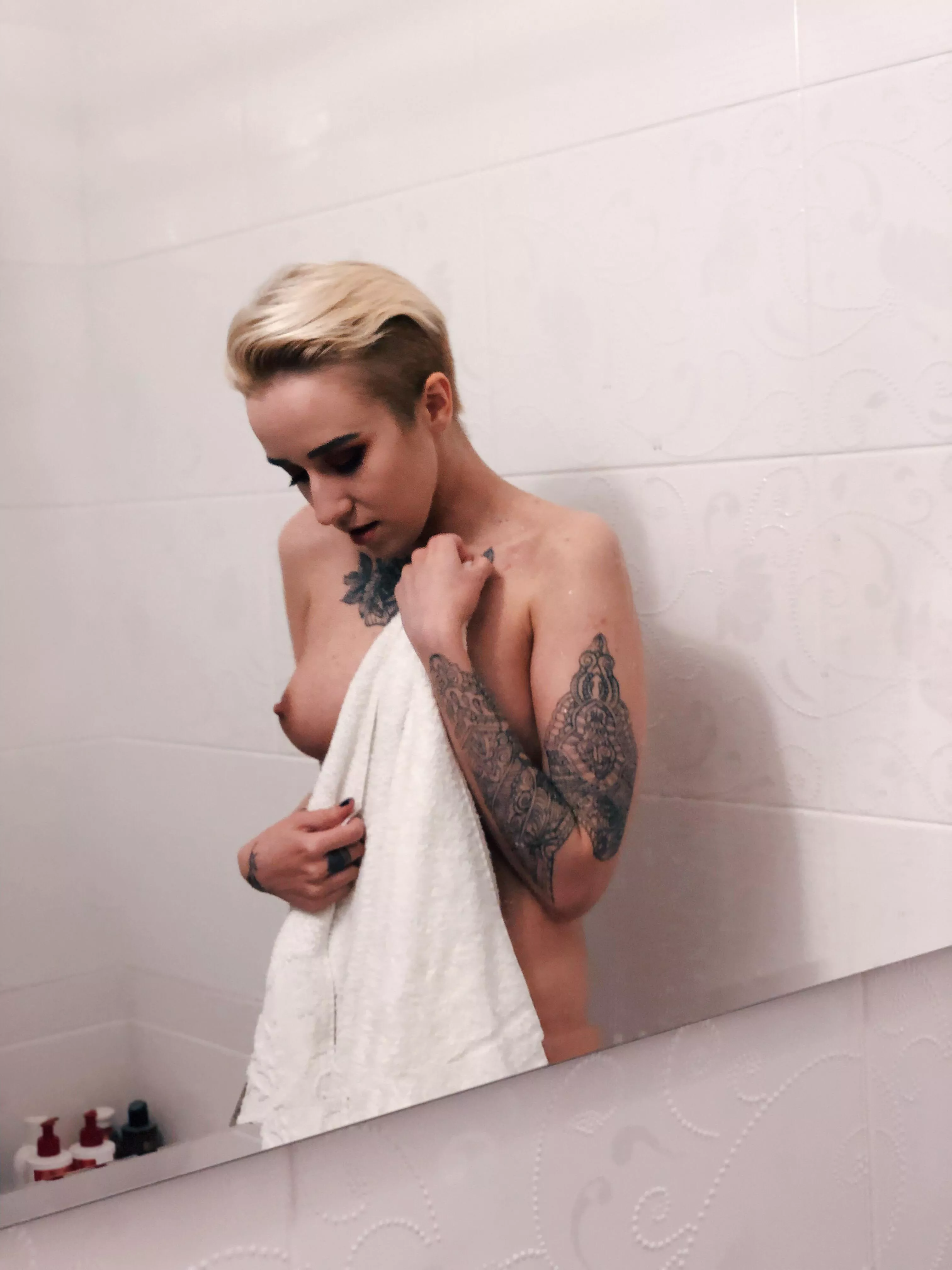 Freash from the shower