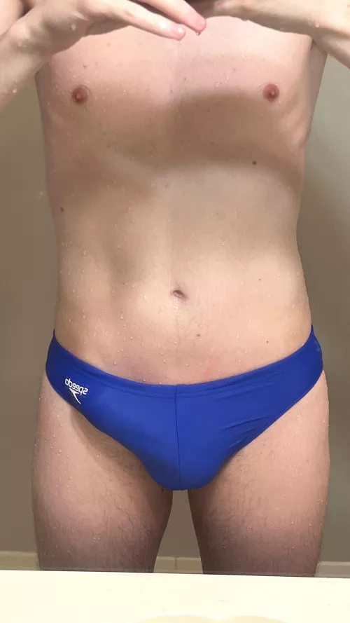 Fresh out of the pool, couldn’t help myself