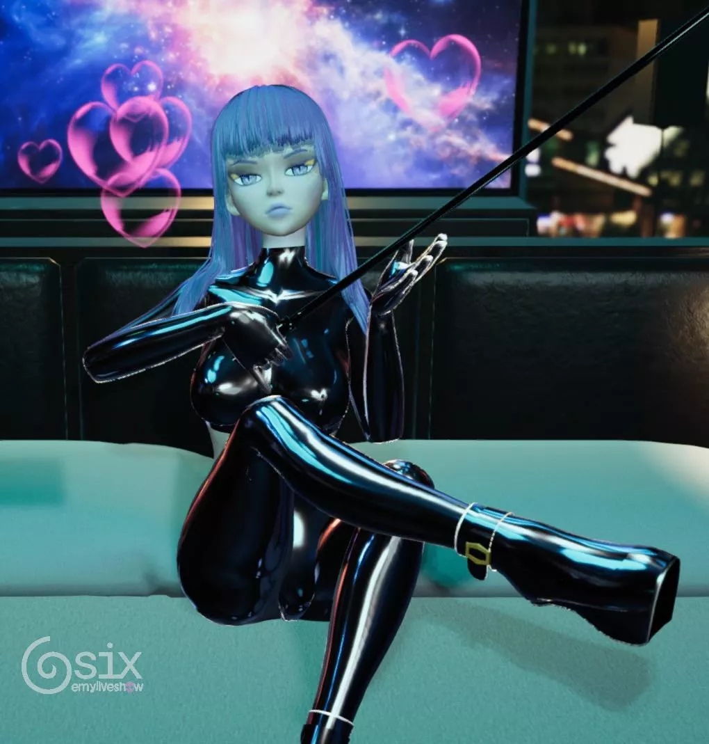 Hey, hey~ Guess who’s here 😈 Waiting for you 💜 https://chaturbate.com/emyliveshow