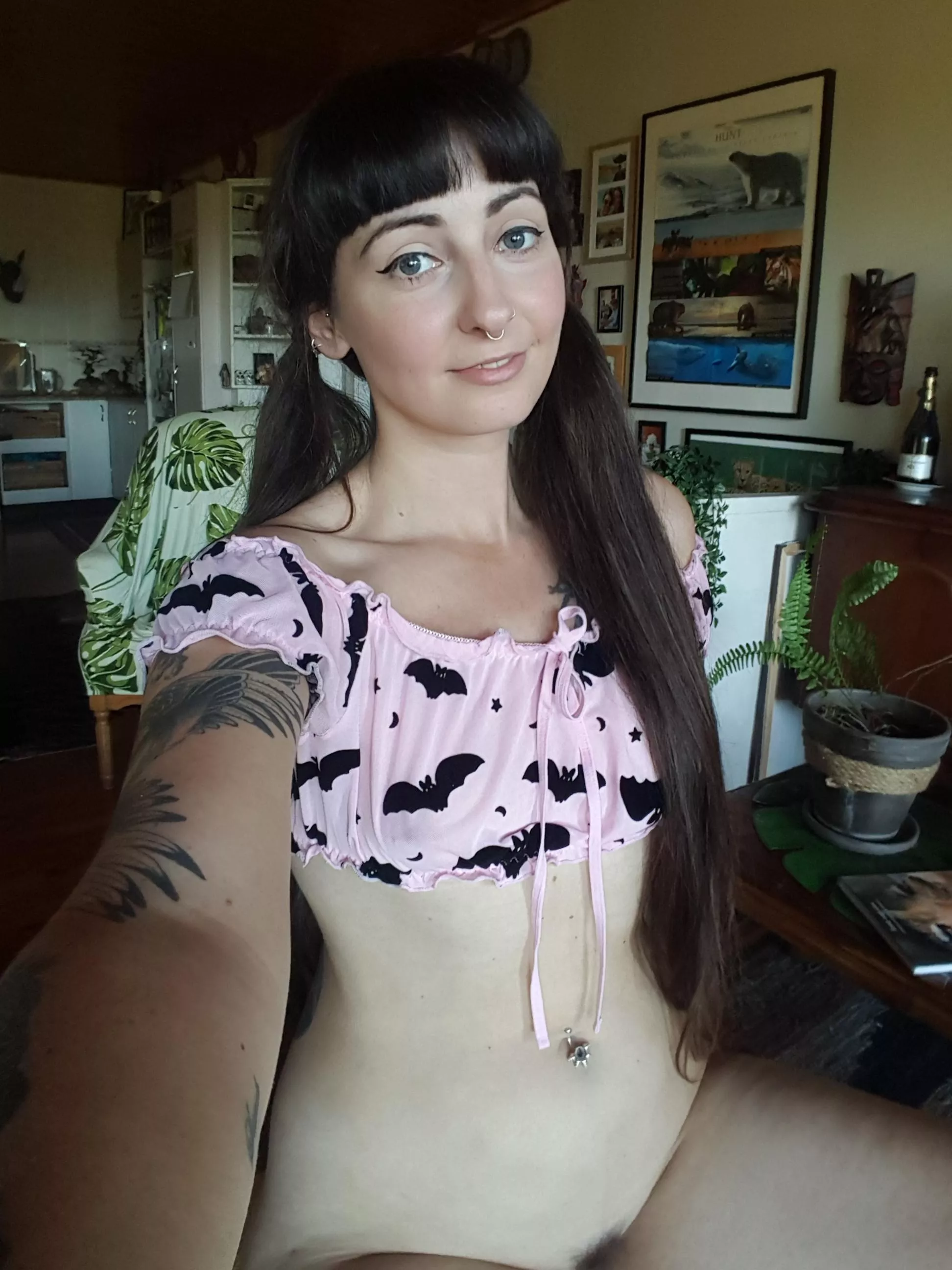 I started to get dressed and then got distracted...