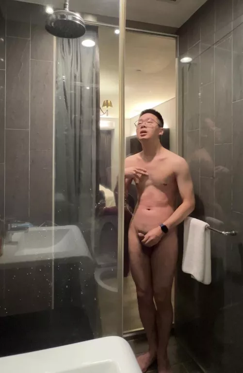 I was practicing peeing while erect and halfway through it I orgasmed. It was the most confusing yet exquisite feeling ever. I was in ecstasy!