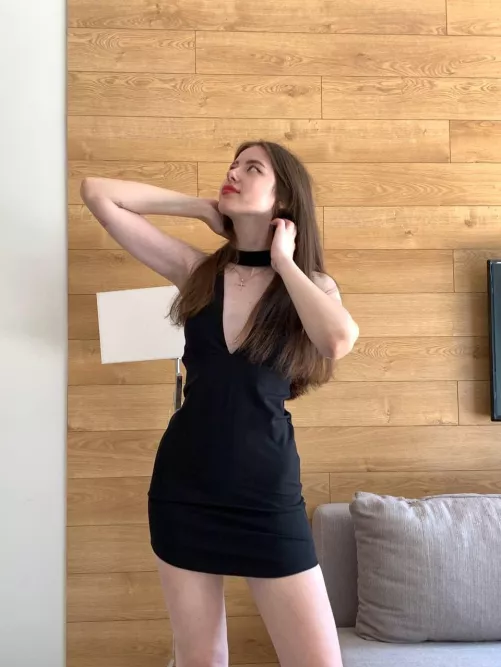 shining in that dress