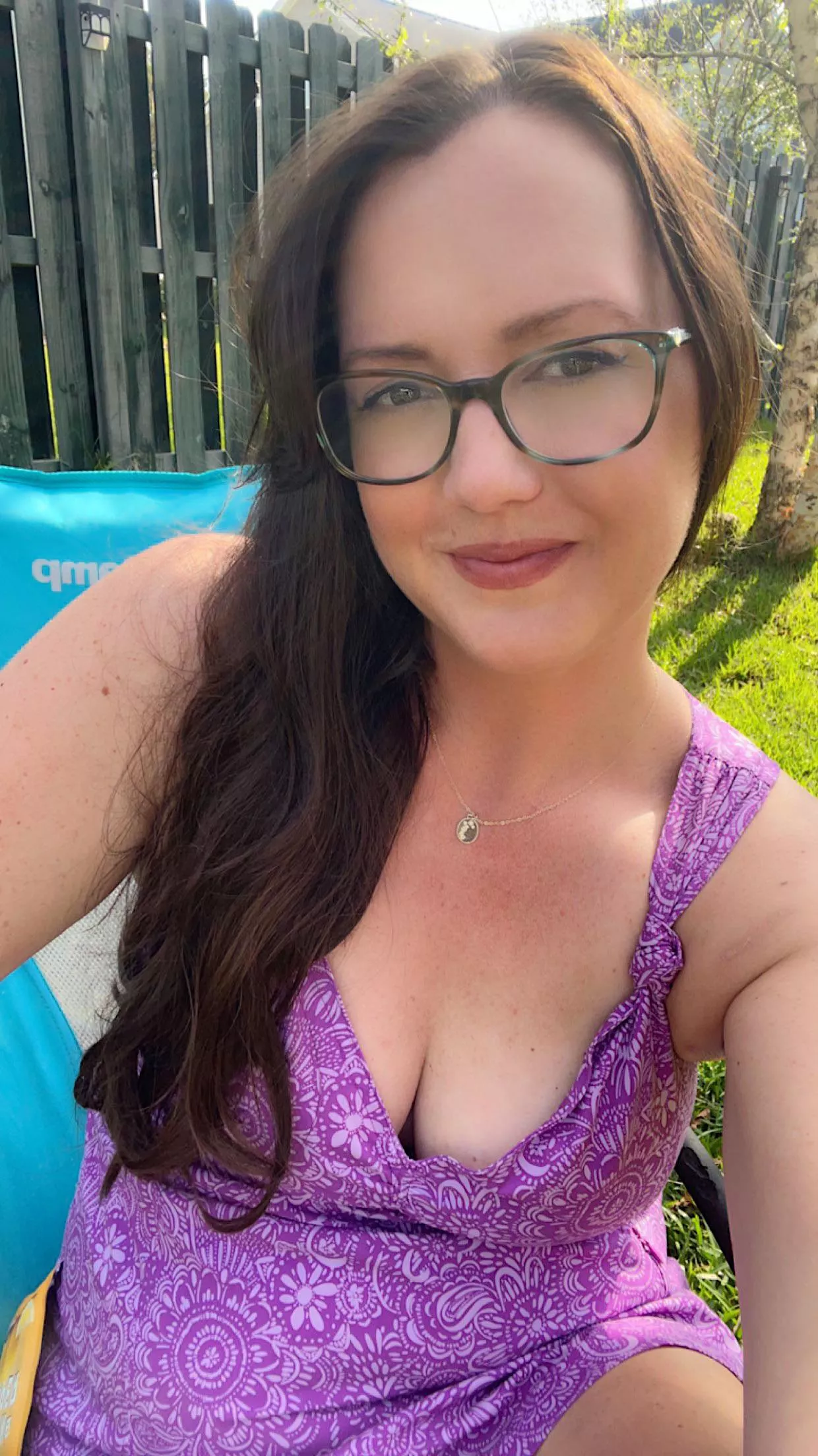 Braless in a comfy dress; heaven