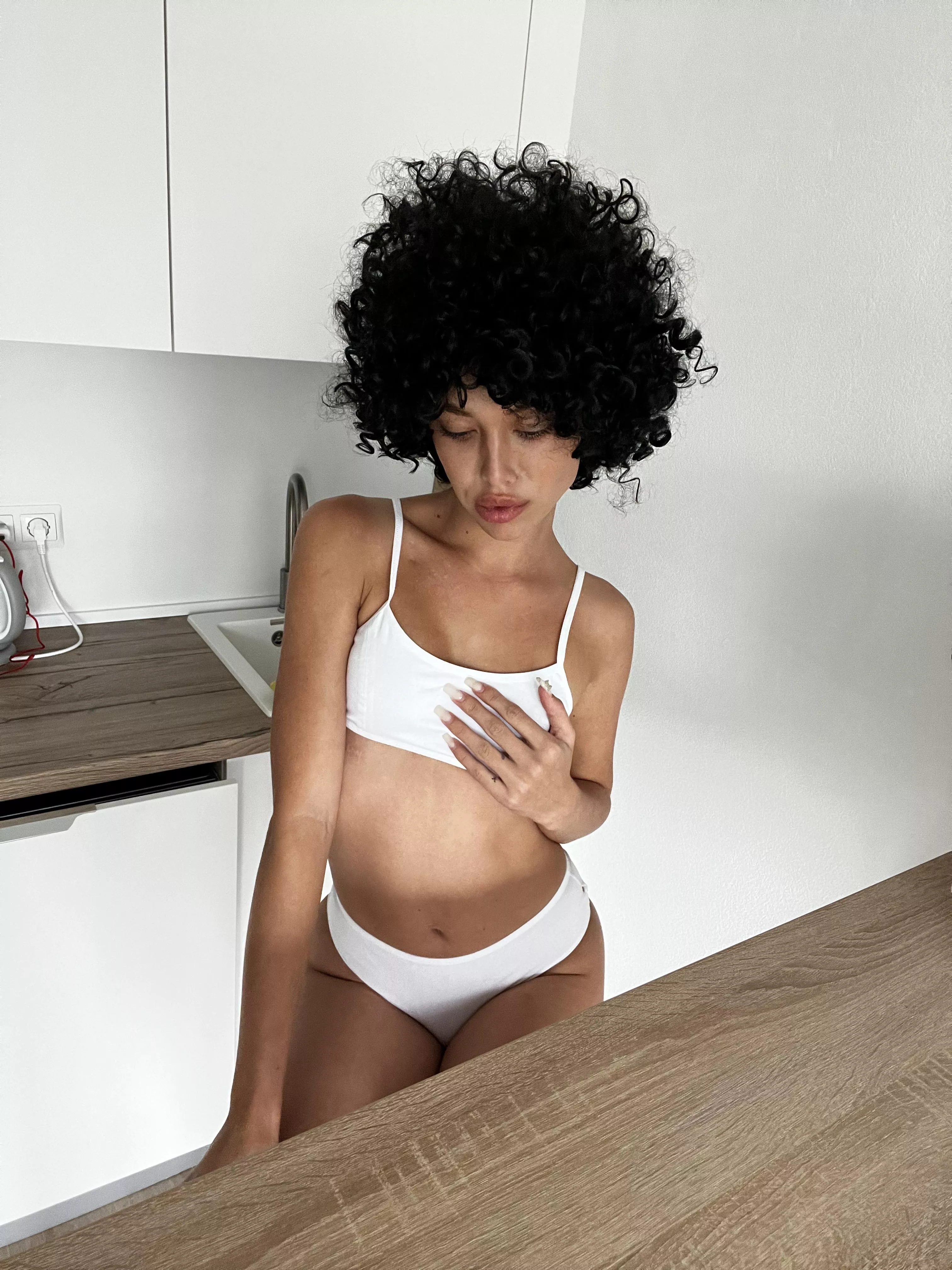 I think all natural is better on me