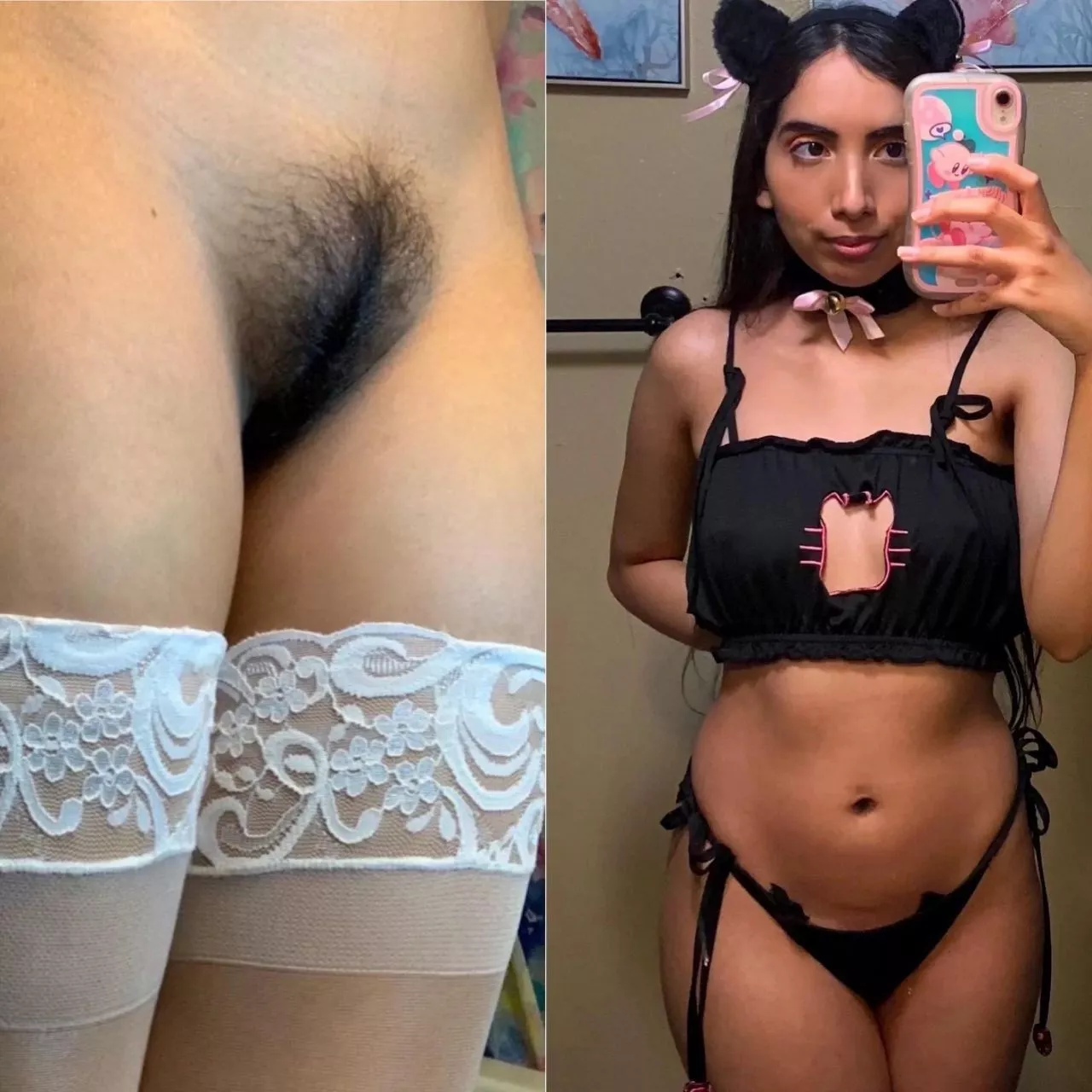 Kitten with fluffy fur