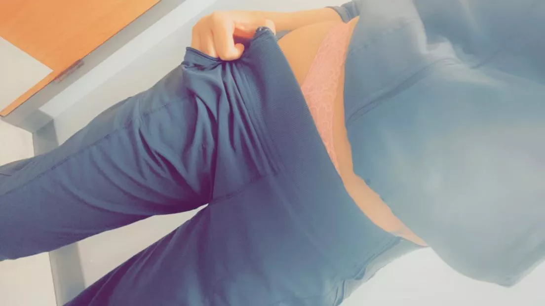 Love being naughty in my scrubs! 😏