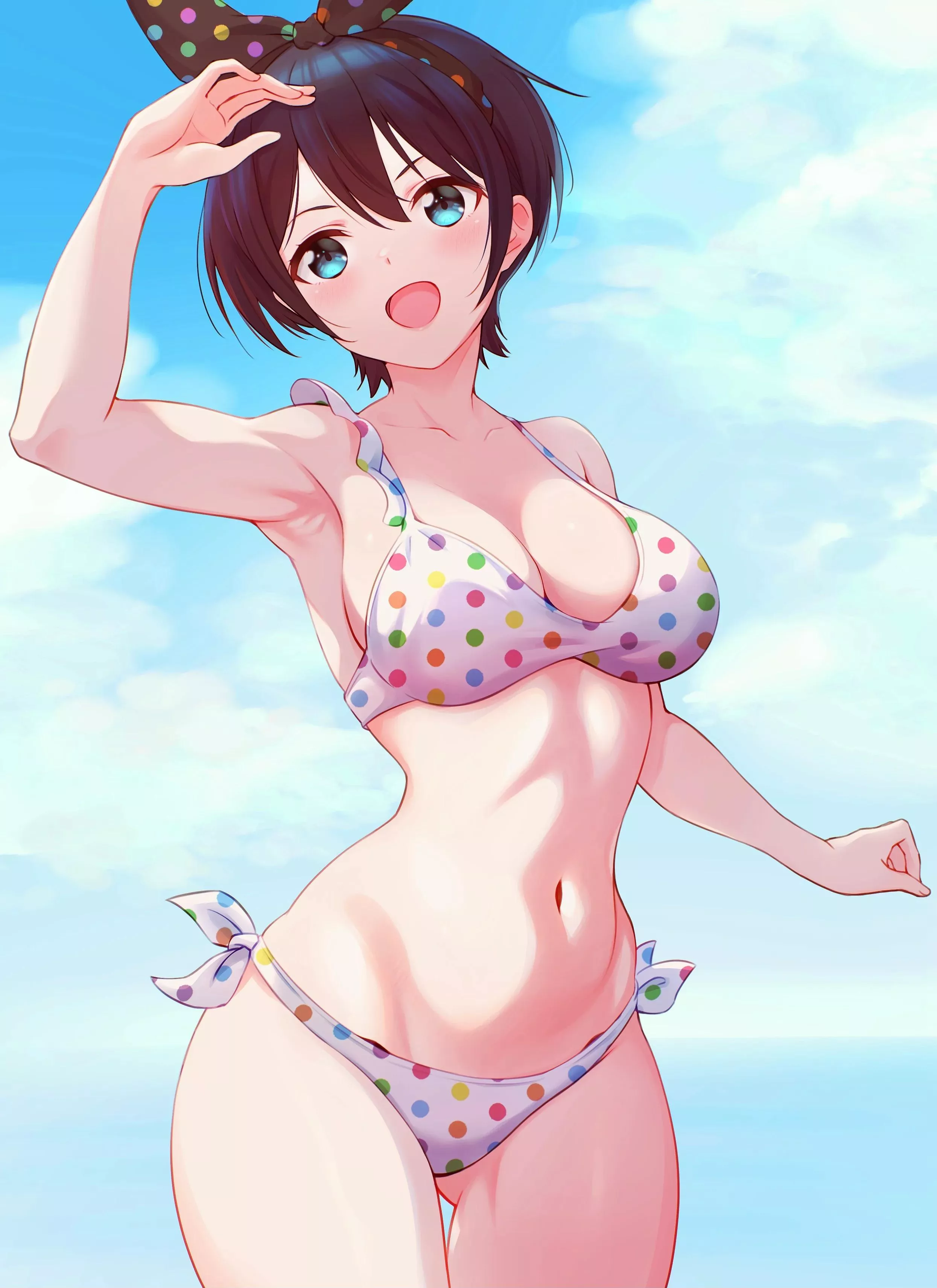 Ruka In Her Polka-dot Bikini (Rent A Girlfriend)