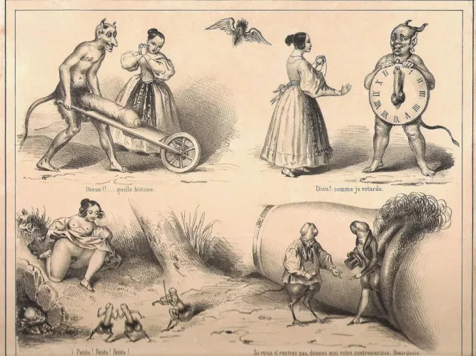 Sir, At the end of a hard day admonishing my staff, it is good to retire to my library with a glass of Port. I have many fine and ancient tomes, and I do find that literature enlightens the soul and broadens the mind. Take this fine piece as an example. 