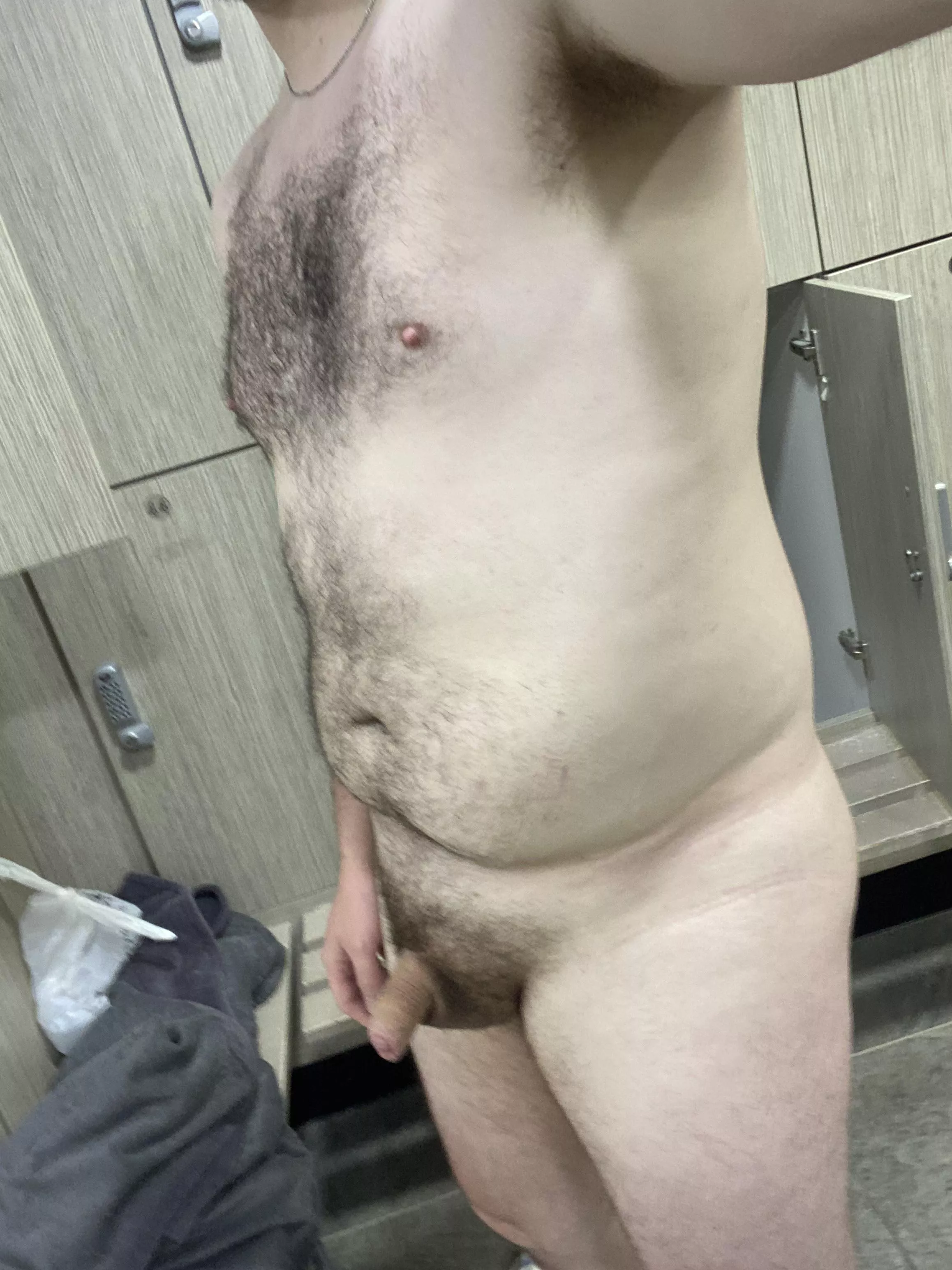 Spent some time at the spa last weekend, and the locker room to myself!