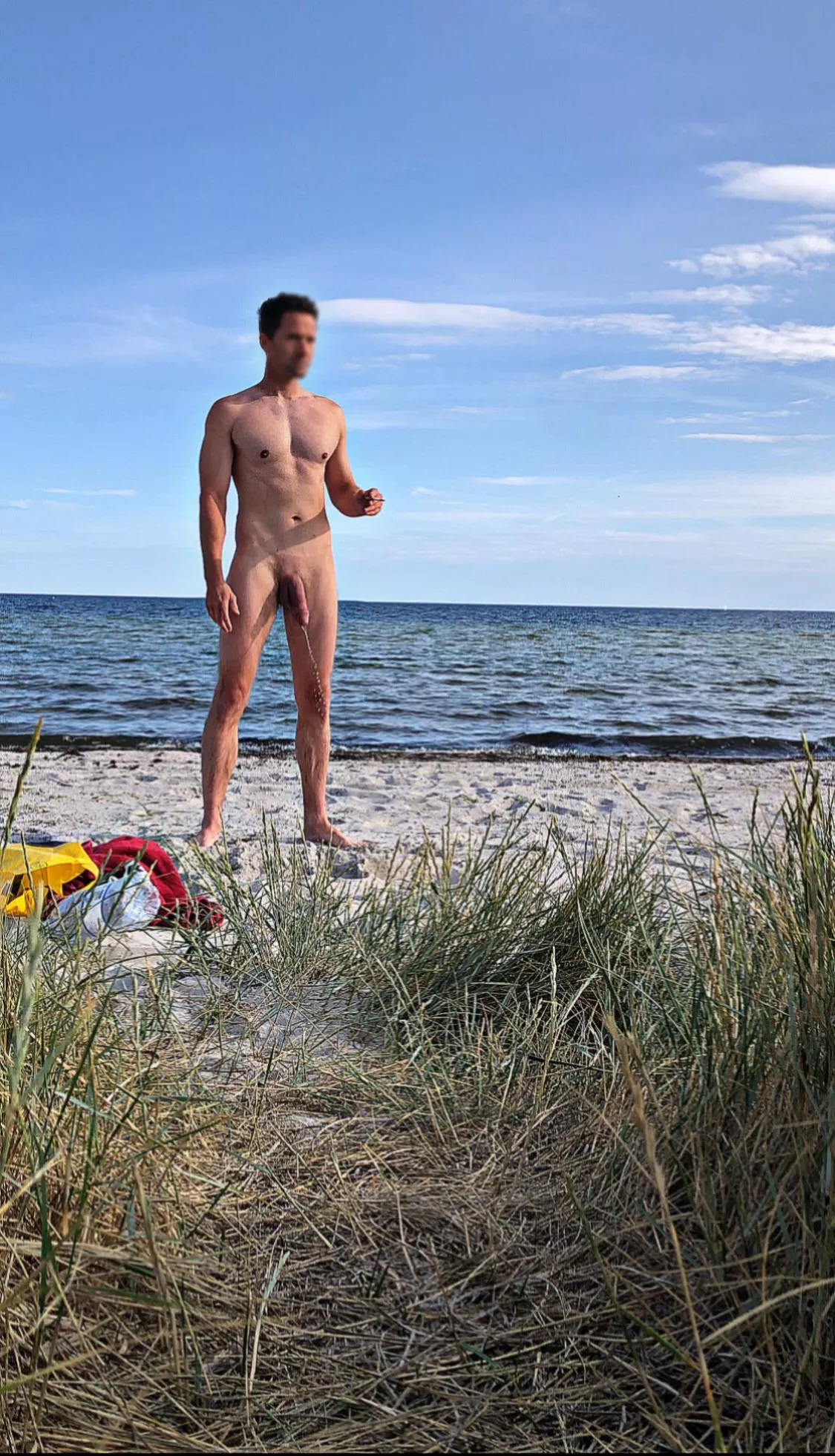 Trying to make eye contact with someone staring