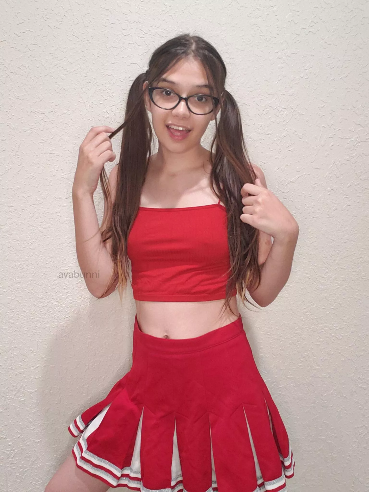 Use my pigtails as handle bars