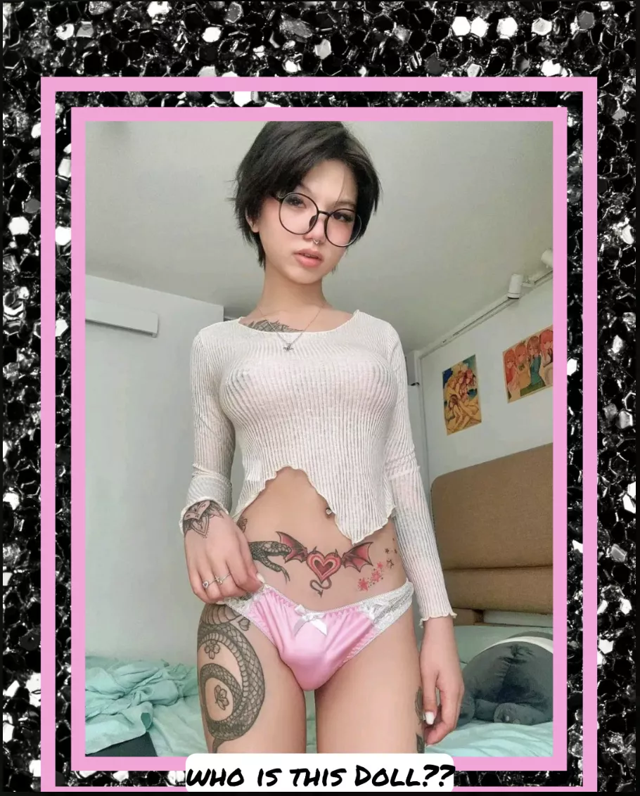 Whatta Cutie Pie Doll!! Can you believe this Gorgeous Babe? Trans is beautiful. Xoxo