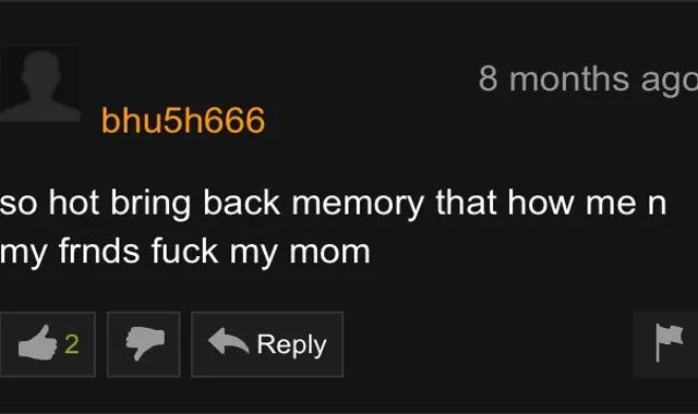 When you get flashbacks while watching porn