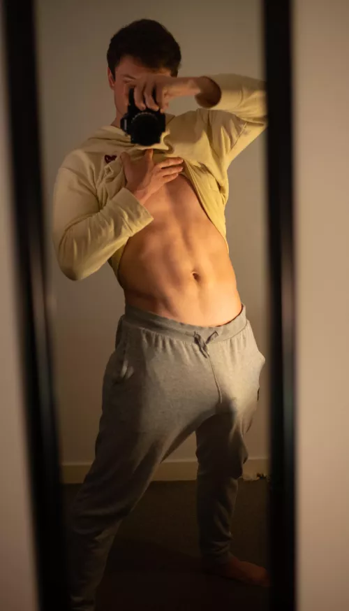 Would you stare at it in the locker room?