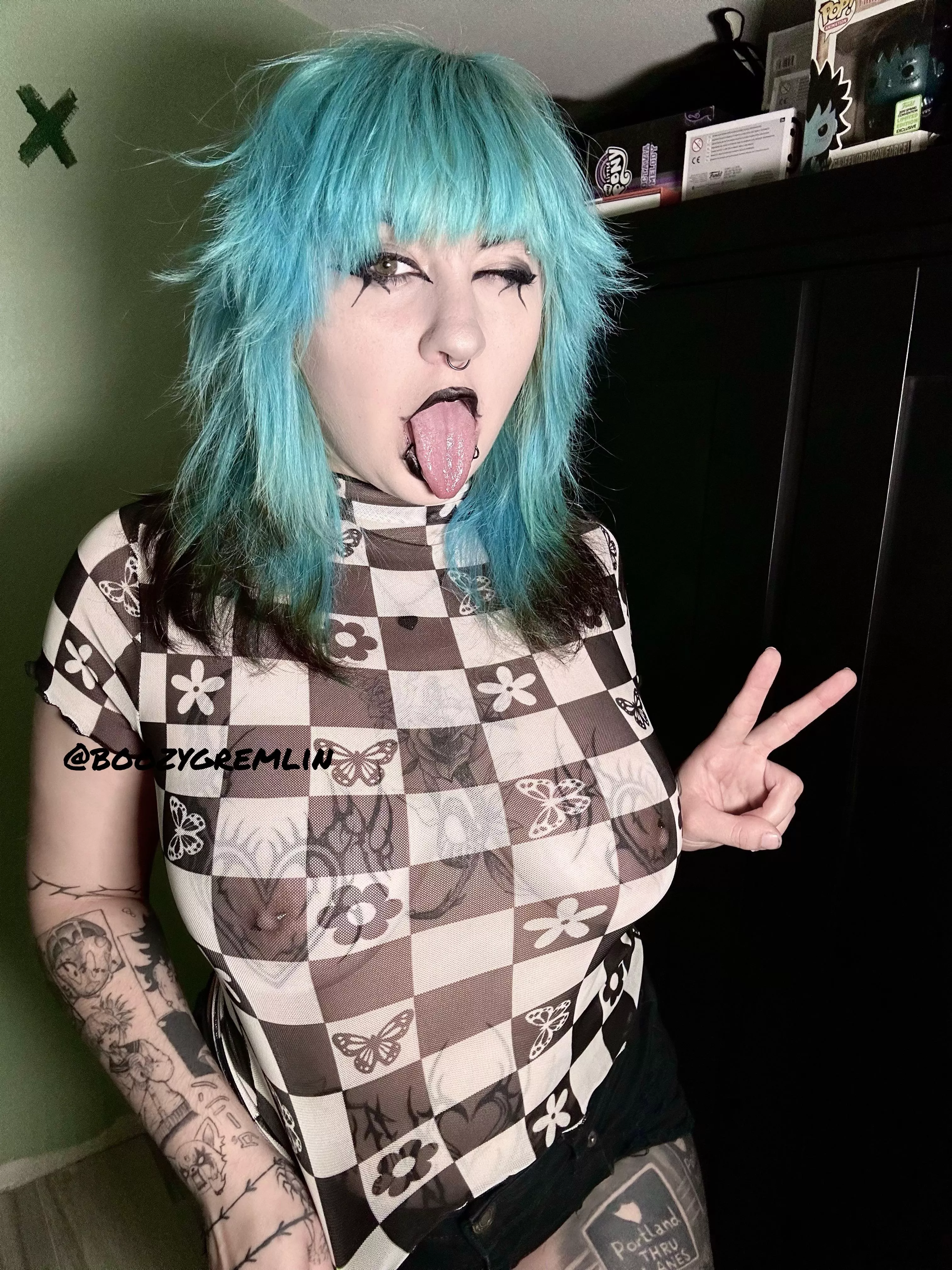 Aw no my nipples are showing