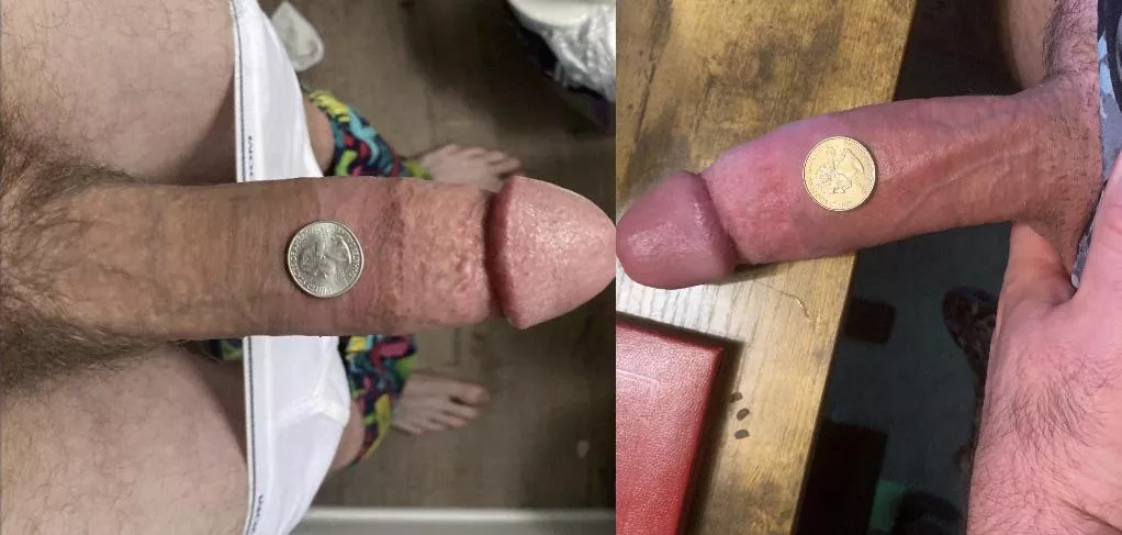 Big vs Bigger. He made me look small. Any other men bigger than mine?