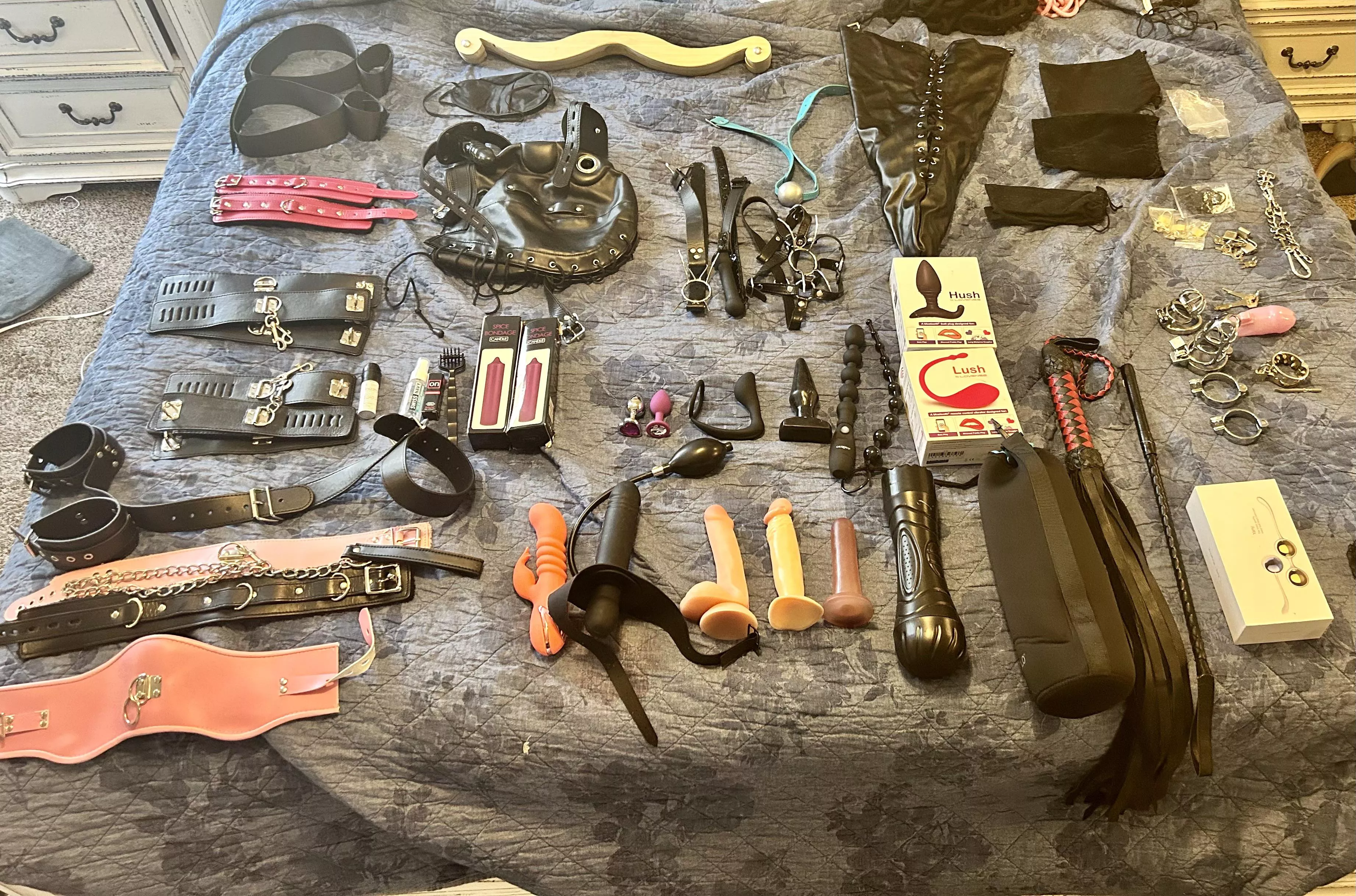 Cleaning up my toys and getting ready for a move. Which piece is your favorite?