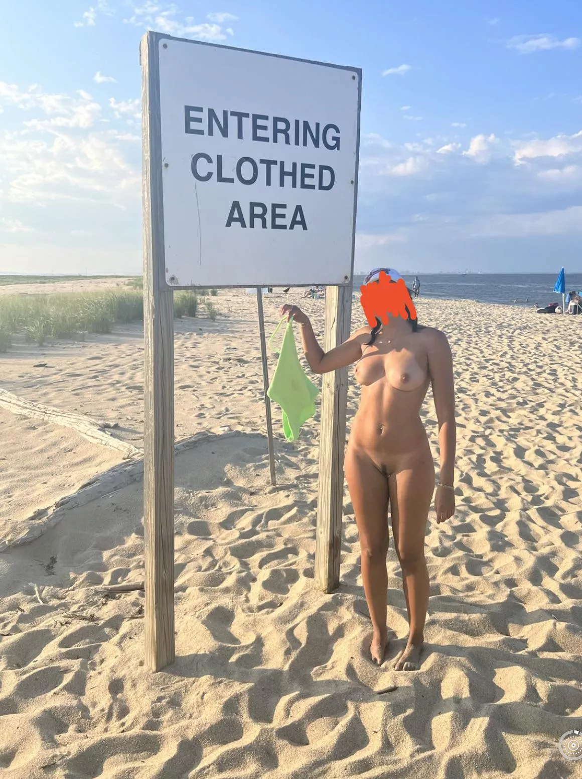 From my first ever trip to a nude beach! New to Reddit let me know what you think :)