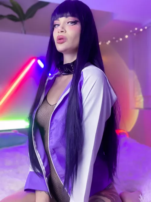 Hinata Hyuga from Naruto cosplay by Virtual Lady