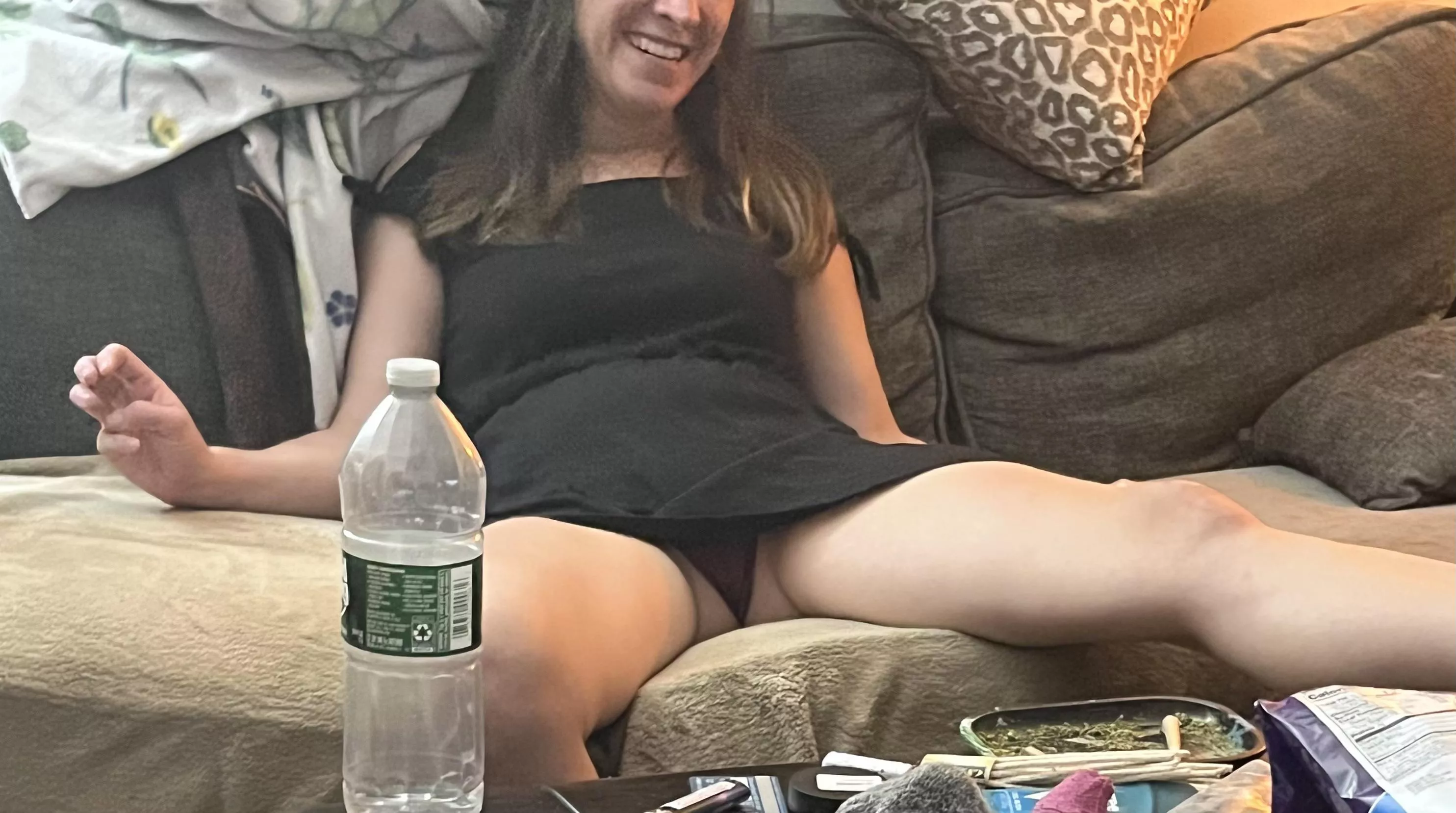 I told her she was looking sexy, she told me to take a pic