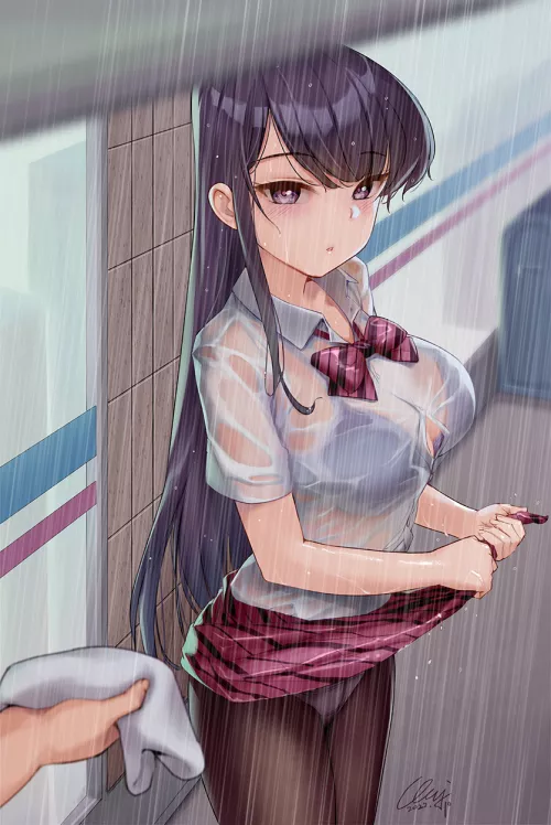 Komi-San Didn't Have An Umbrella (Komi Can't Communicate)