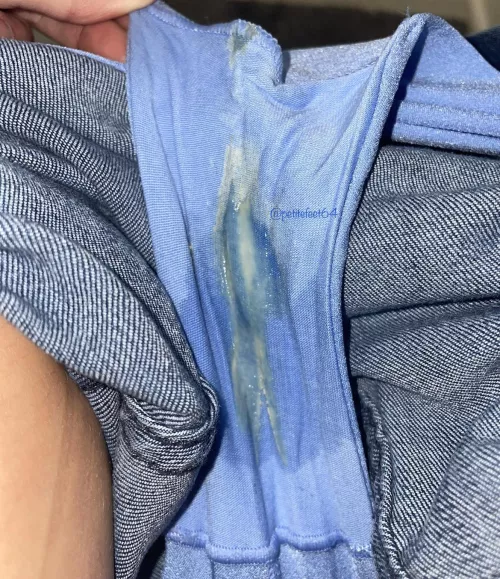 Looks like I made a little mess! 💦 Who wants to clean it up for me? 😏