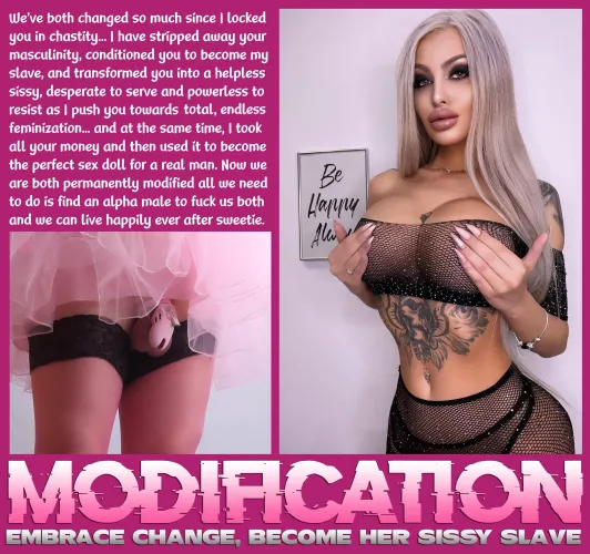 MODIFICATION [chastity] [sissy] [cuckold]