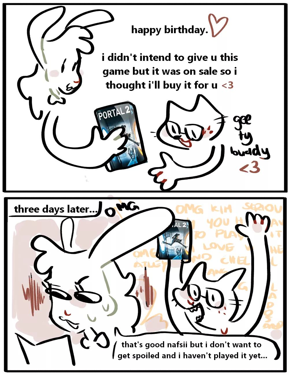 my friend ruined my life with her gift