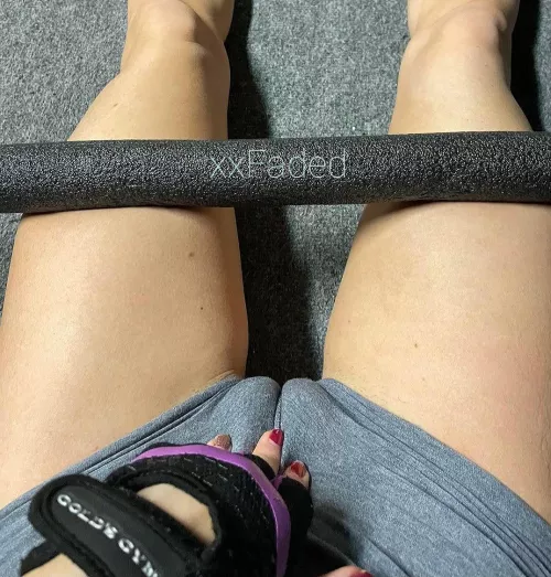 My workout was extra hot today