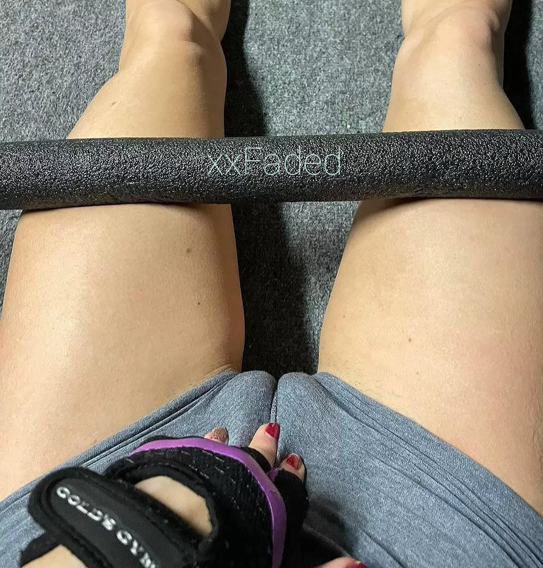 My workout was extra hot today