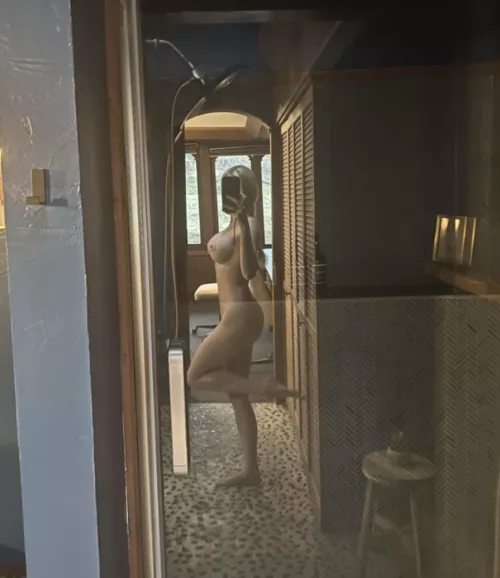 Not your typical Barbie pose