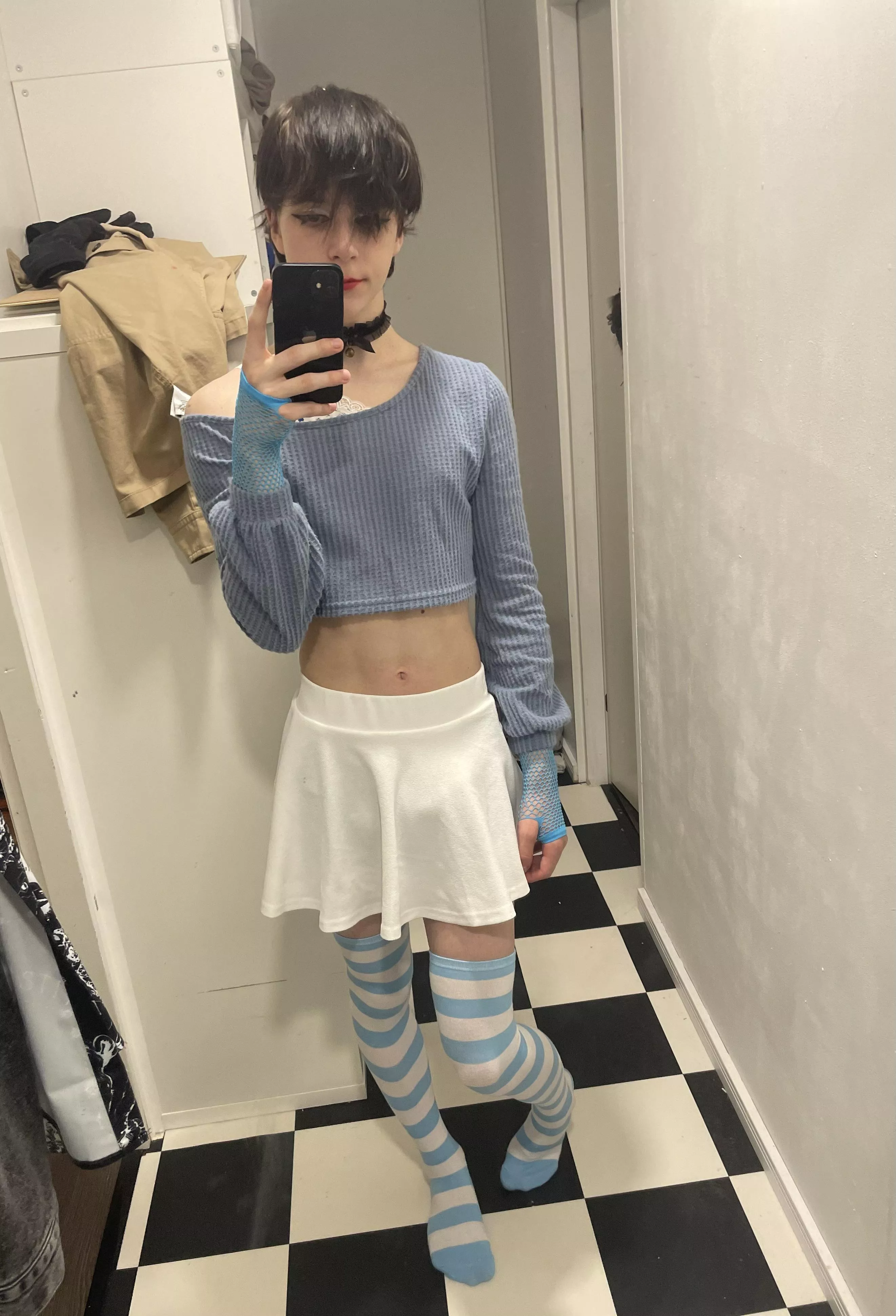 Same fit but makeup on this time ☺️