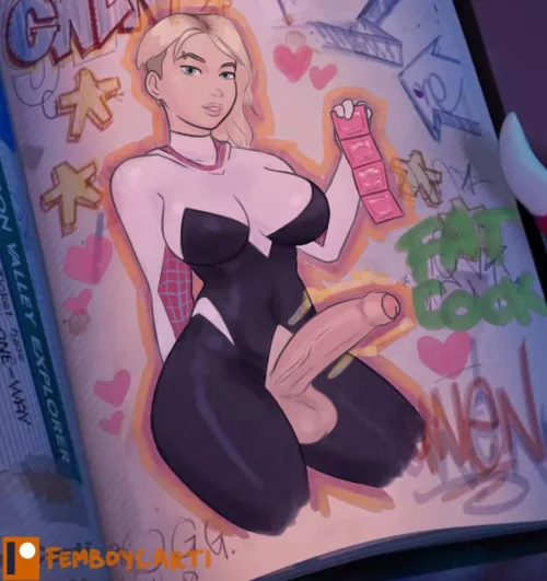 Thinking of Gwen (femboycarti)