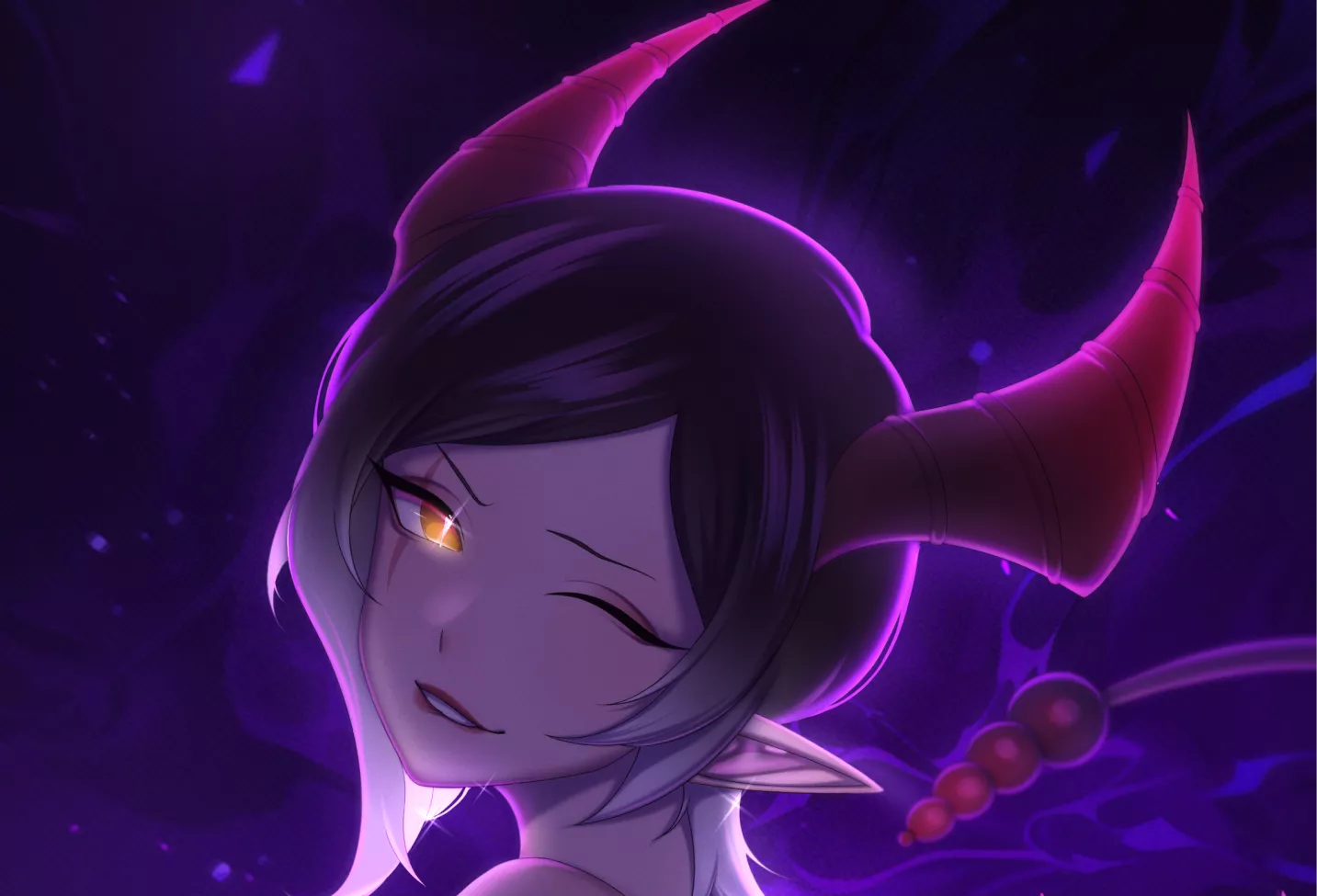 Your soul in exchange for two lewd wishes [AURA: Hentai Cards]