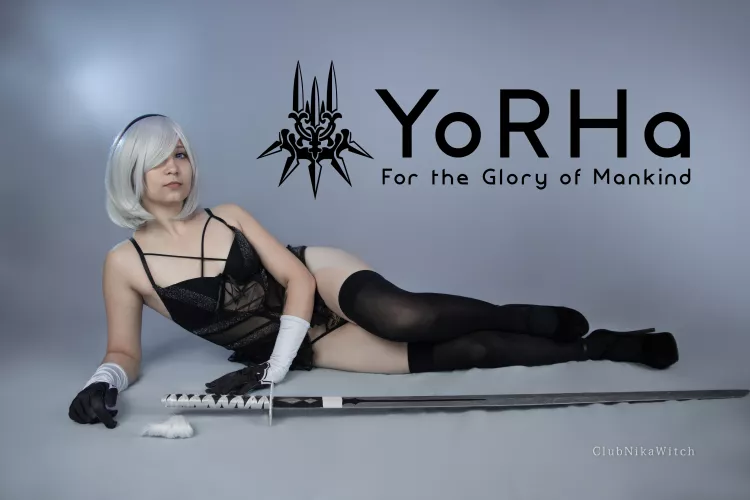 2B cosplay by ClubNikaWitch