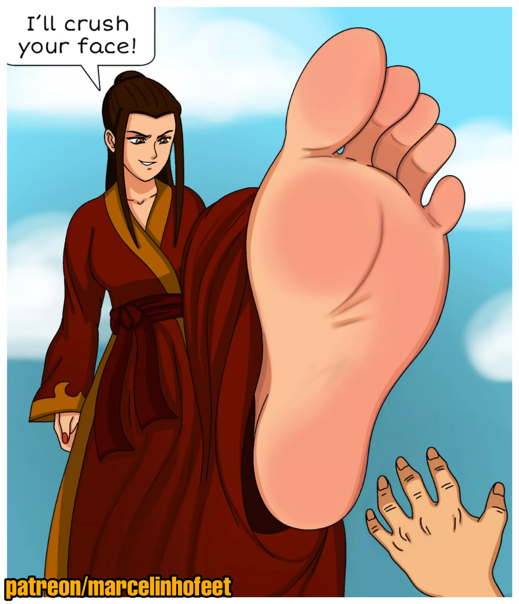 Azula (Avatar: The Last Airbender) [Artist: Marcelinhofeet]