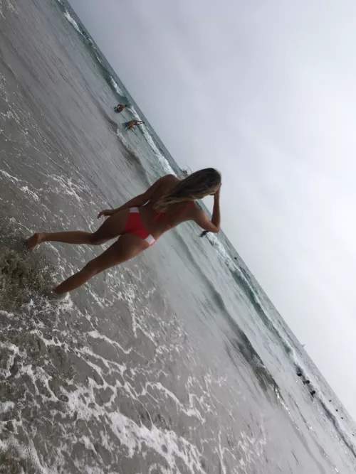 Beach season is peach season