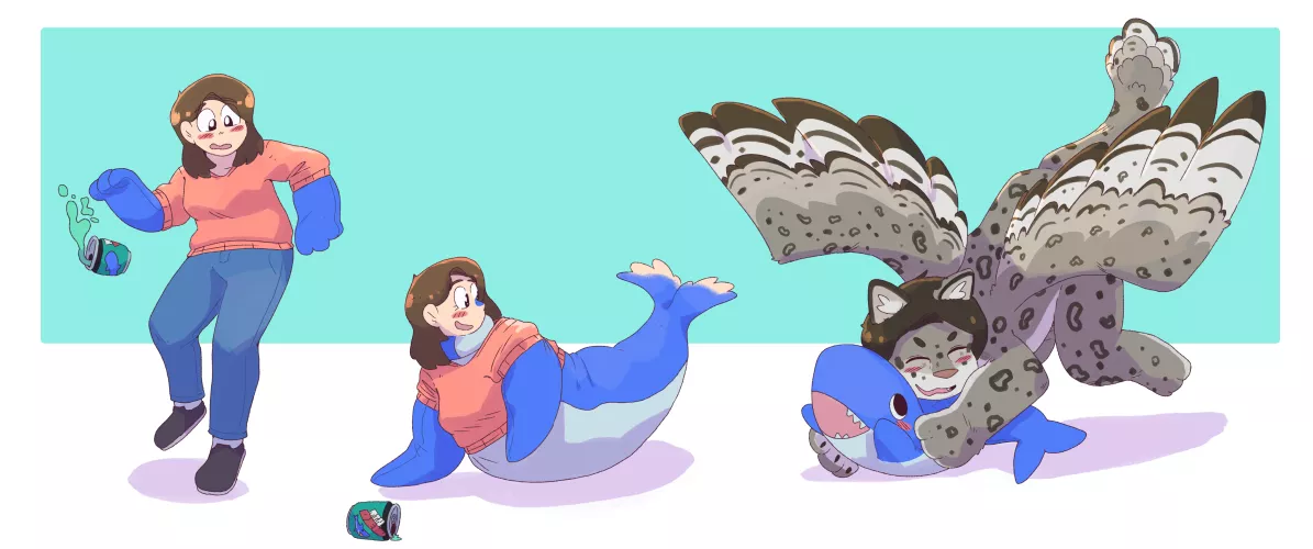 Blahaj Blast by DonDeDun