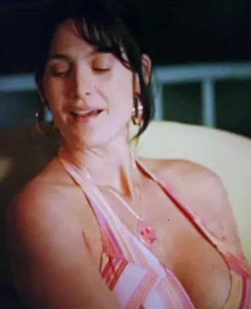 Carrie Anne Moss after having a kid