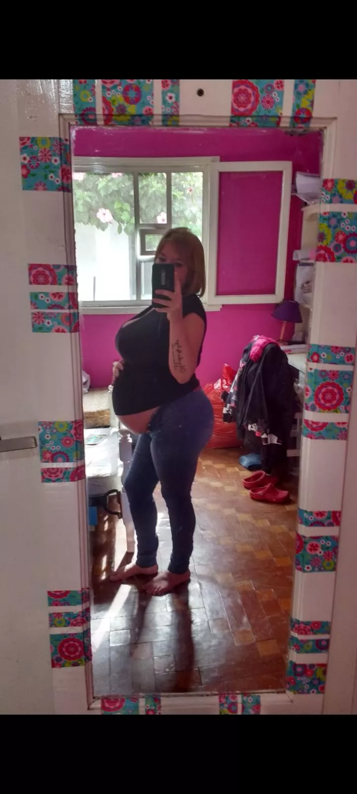 Do you like my pregnant belly?