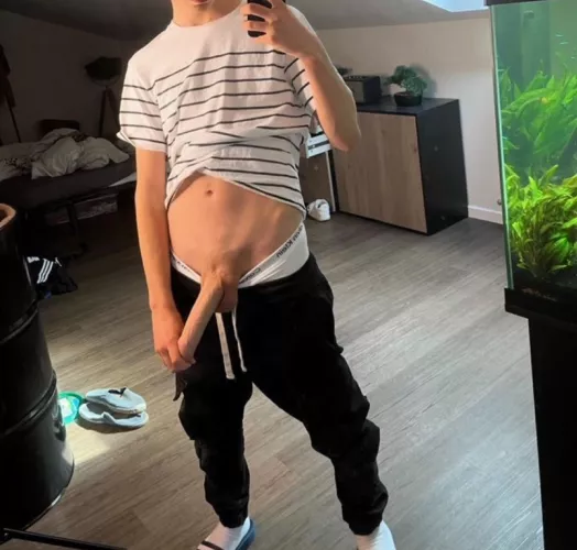 ever sucked a teen cock before?