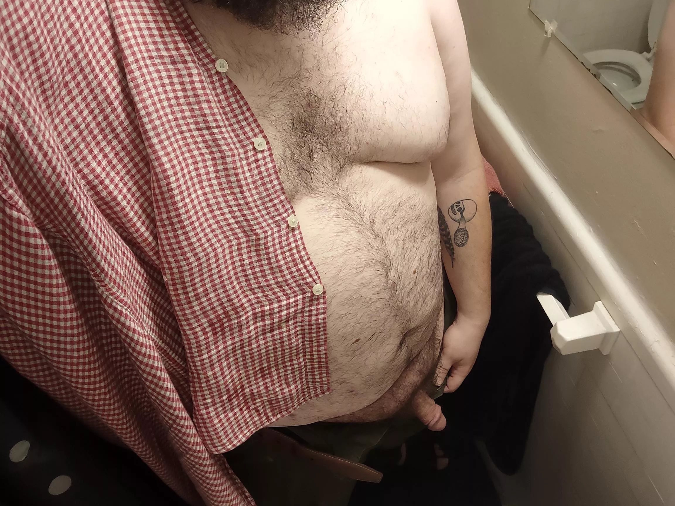 Felt hot last night.