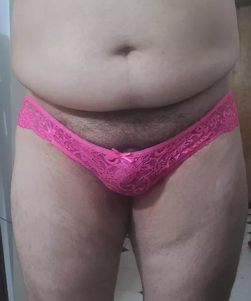 Felt like wearing pink today