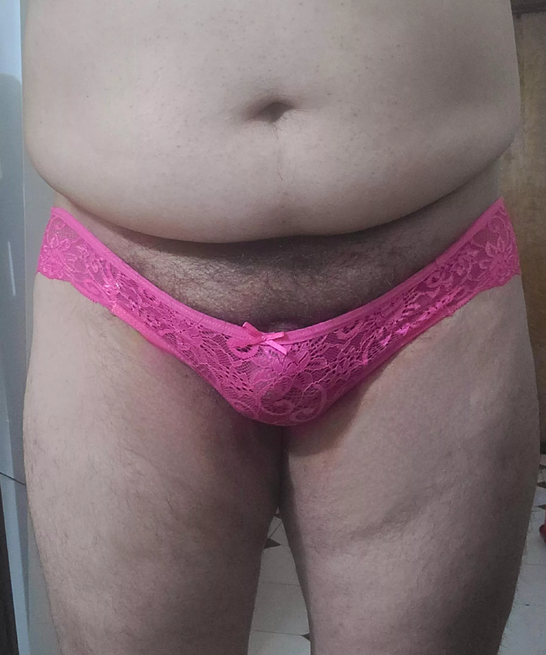 Felt like wearing pink today