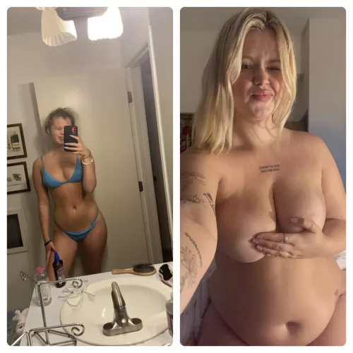 Gained a little weight…