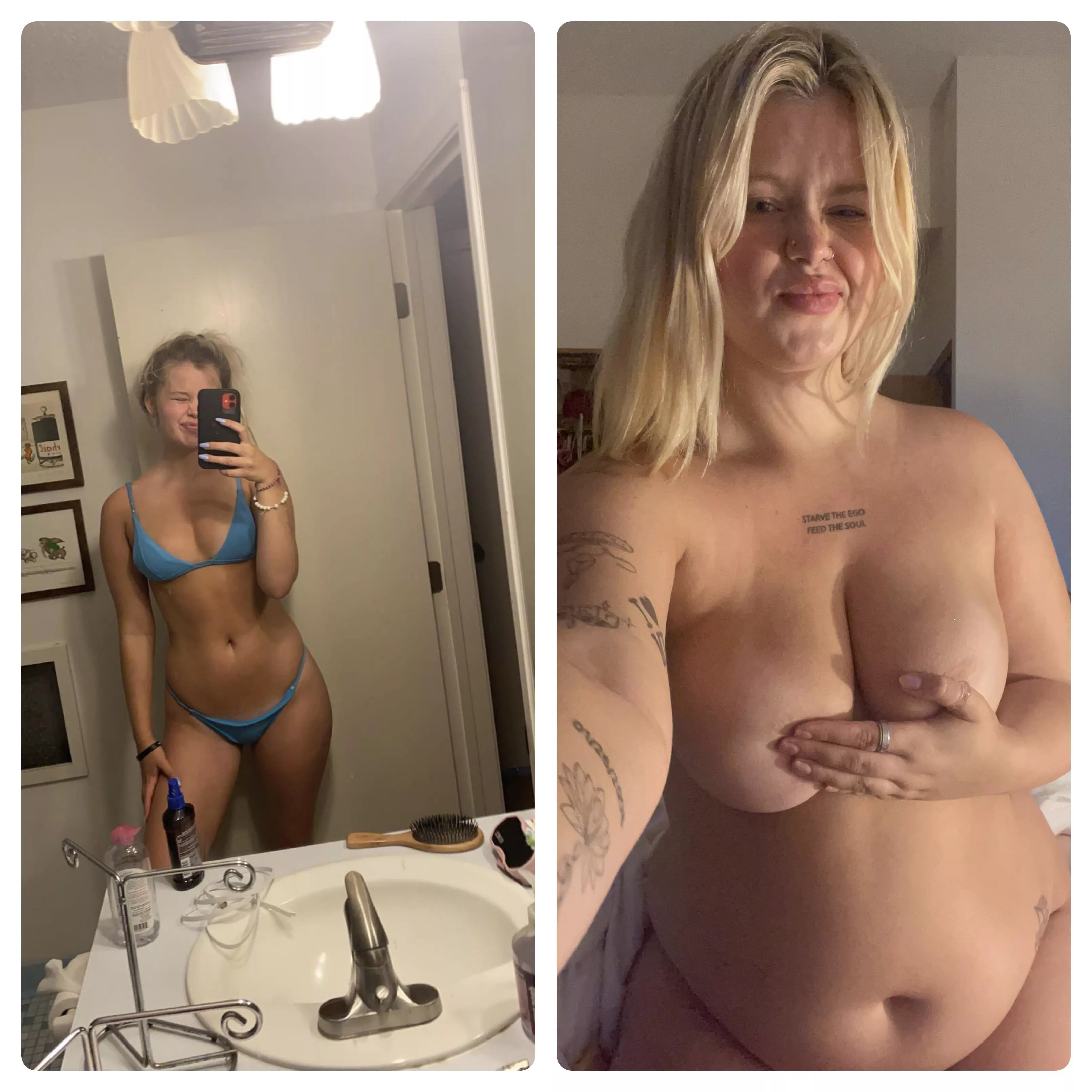 Gained a little weight…