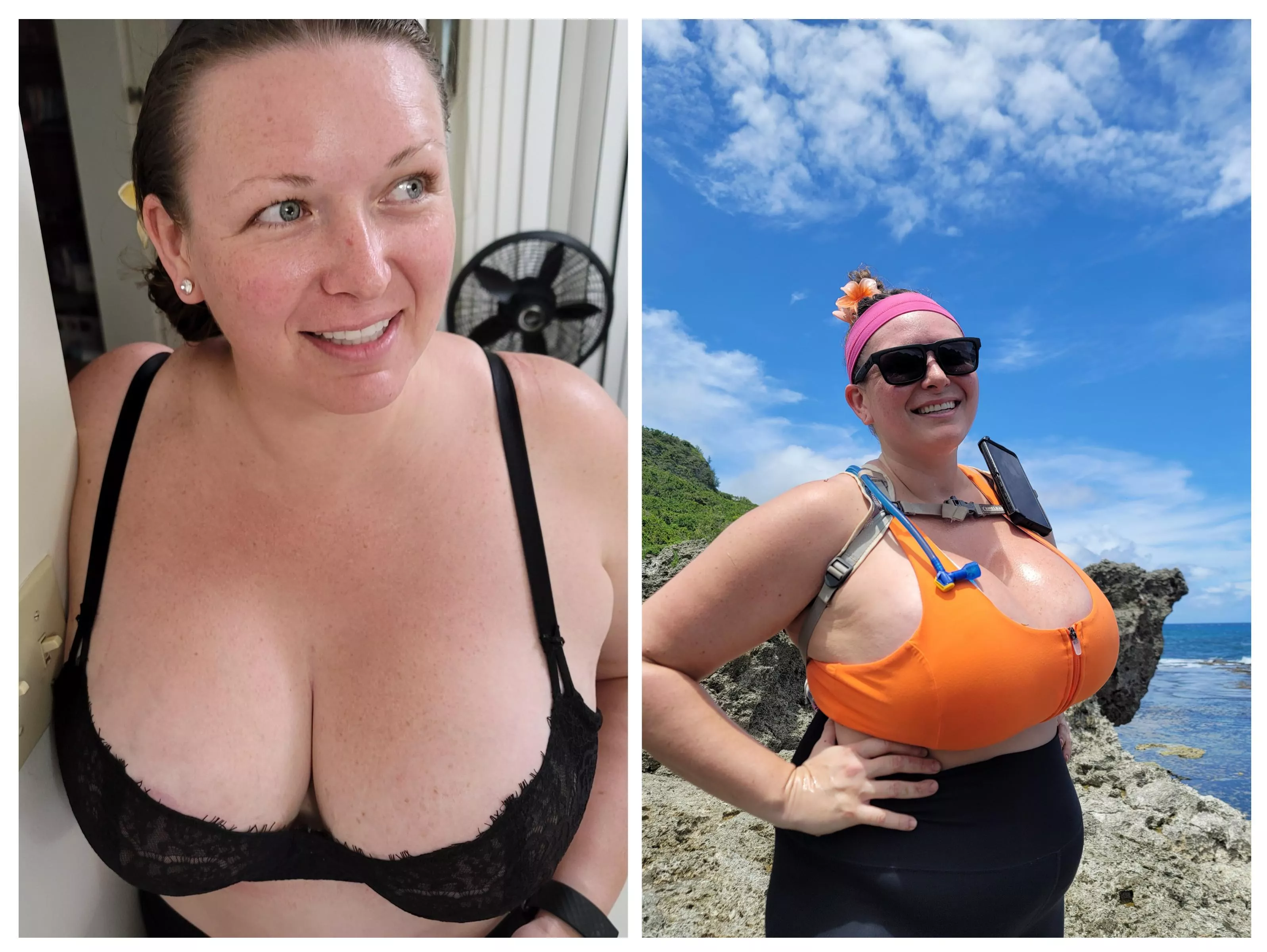 Hiking day! Before picture was March 2022