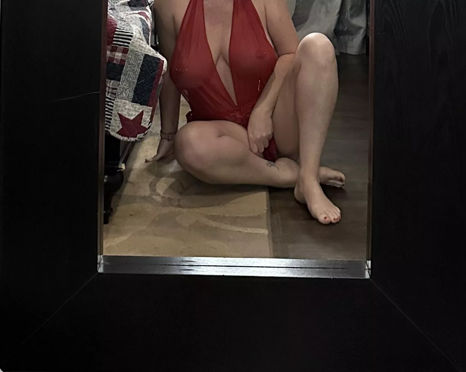 How’s the view babe