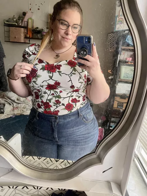 I don’t usually wear jeans. What do you think?