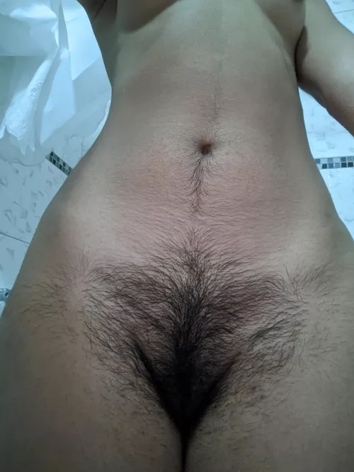 I Will have a shower, Will You dry My Hairy body with your Tongue?